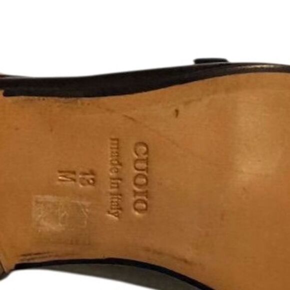 Massimo Matteo Men's Double Monk Strap Dress Shoes Black Size 13 M - Picture 7 of 12